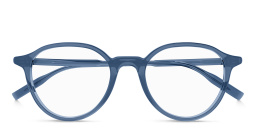 MONTBLANC Panthos Eyeglasses in Blue – Product Photo 1