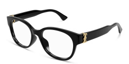 تسوق نظارات طبية سي دو كارتييه بإطار مربّع كارتييه بلون أسود أونلاين.