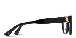 Shop Cartier C' de Cartier Square Eyeglasses in Black online.