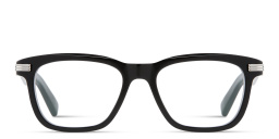 Shop Cartier Première de Cartier Square Eyeglasses in Black online.