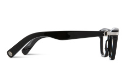 Shop Cartier Première de Cartier Square Eyeglasses in Black online.