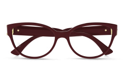 Cartier Double 'C'de Cartier Cat-Eye Eyeglasses in Red – Product Photo 1