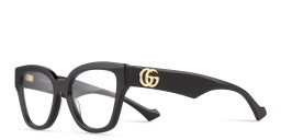 GUCCI Cat-Eye Eyeglasses in Black – Product Photo 2