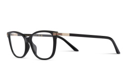 Shop GUCCI Cat-Eye Eyeglasses in Black online.