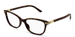 Shop GUCCI Cat-Eye Eyeglasses in Havana online.