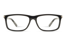 GUCCI Wide Rectangle Eyeglasses in Black – Product Photo 1