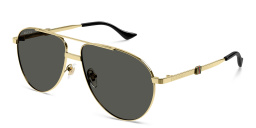 GUCCI Aviator Sunglasses in Gold – Product Photo 1