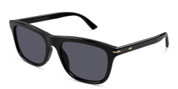 Shop GUCCI Square Sunglasses in Black online.