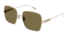 GUCCI Oversized Square Sunglasses in Rose Gold – Product Photo 1