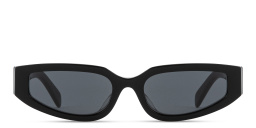 CELINE Triomphe Cat-Eye Sunglasses in Black – Product Photo 1