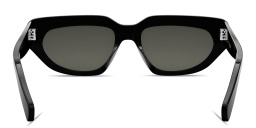 Shop CELINE 3 Dots Cat-Eye Sunglasses in Black online.
