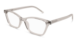SAINT LAURENT Wide Cat-Eye Eyeglasses in Clear – Product Photo 1