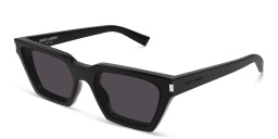 نظارات شمسية كات آي من سان لوران بلون أسود - صورة المنتج 1