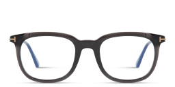 TOM FORD Square Eyeglasses in Shiny Black – Product Photo 1