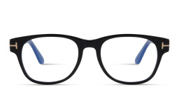 Square Eyeglasses من توم فورد بلون أسود لامع - صورة المنتج 1