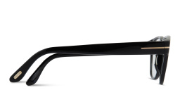 Shop TOM FORD Square Eyeglasses in Shiny Black online.