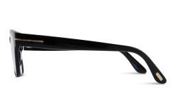 Shop TOM FORD Square Eyeglasses in Shiny Black online.