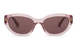 تسوق نظارات شمسية بيني بإطار غير منتظم توم فورد بلون زهري أونلاين.