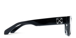 OFF WHITE Style 59 Unisex Square Eyeglasses in Black – Product Photo 3