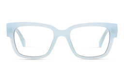 OFF WHITE Style 59 Unisex Square Eyeglasses in Blue – Product Photo 1