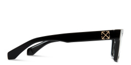 OFF WHITE Style 72 Unisex Square Eyeglasses in Black – Product Photo 3