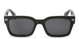 OFF WHITE Midland Unisex Rectangle Sunglasses in Black – Product Photo 1