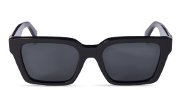 Shop OFF WHITE Branson Unisex Rectangle Sunglasses in Black online.