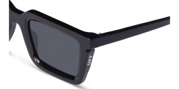 OFF WHITE Tucson Unisex Rectangle Sunglasses in Black – Product Photo 3