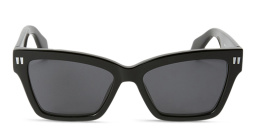 OFF WHITE Cincinnati Unisex Cat-Eye Sunglasses in Black – Product Photo 1