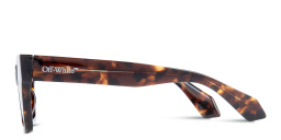 OFF WHITE Cincinnati Unisex Cat-Eye Sunglasses in Havana – Product Photo 4