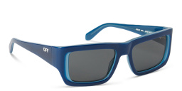 تسوق نظارات شمسية بريسكوت بإطار مستطيل للجنسين أوف وايت بلون أزرق أونلاين.