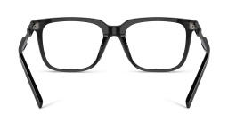 GIORGIO ARMANI Rectangle Eyeglasses in Black – Product Photo 4