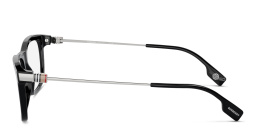 BURBERRY Rectangle Eyeglasses in Black – Product Photo 3