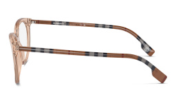 BURBERRY Cat-Eye Eyeglasses in Peach – Product Photo 3