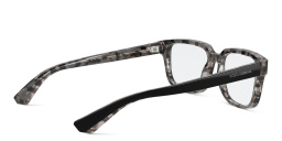 Shop Dolce & Gabbana Square Eyeglasses in Black online.