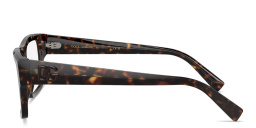 Shop Dolce & Gabbana DG Square Eyeglasses in Havana online.