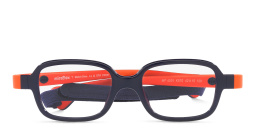 Logo Kids Rectangle Eyeglasses من ميرا فليكس بلون أزرق - صورة المنتج 1