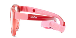 تسوق نظارات طبية مربّعة للأطفال بشعار العلامة ميرا فليكس بلون أحمر أونلاين.