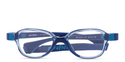 Shop Mira Flex Logo Kids Square Eyeglasses in Blue online.