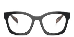 PRADA Irregular Eyeglasses in Black – Product Photo 1