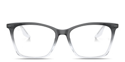 Shop Ray-Ban Optics Cat-Eye Eyeglasses in Dark Grey online.