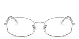 Shop Ray-Ban Unisex Pillow Eyeglasses in Silver online.