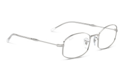 Shop Ray-Ban Unisex Pillow Eyeglasses in Silver online.