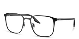 Ray-Ban Unisex Square Eyeglasses in Black – Product Photo 2