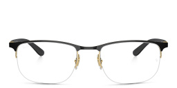 Ray-Ban Unisex Irregular Eyeglasses in Black – Product Photo 1