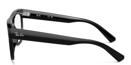 Ray-Ban Unisex Square Eyeglasses in Black – Product Photo 3