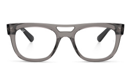 Unisex Square Eyeglasses من راي بان بلون رمادي - صورة المنتج 1