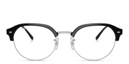 Ray-Ban Unisex Irregular Eyeglasses in Black – Product Photo 1