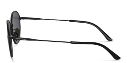 نظارات شمسية مربعة من جورجو أرماني بلون أسود مطفي - صورة المنتج 3