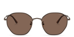 نظارات شمسية مربعة من جورجو أرماني بلون بني - صورة المنتج 1